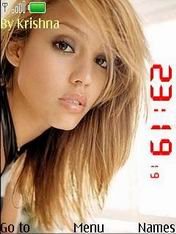 game pic for Clock Jessica Alba